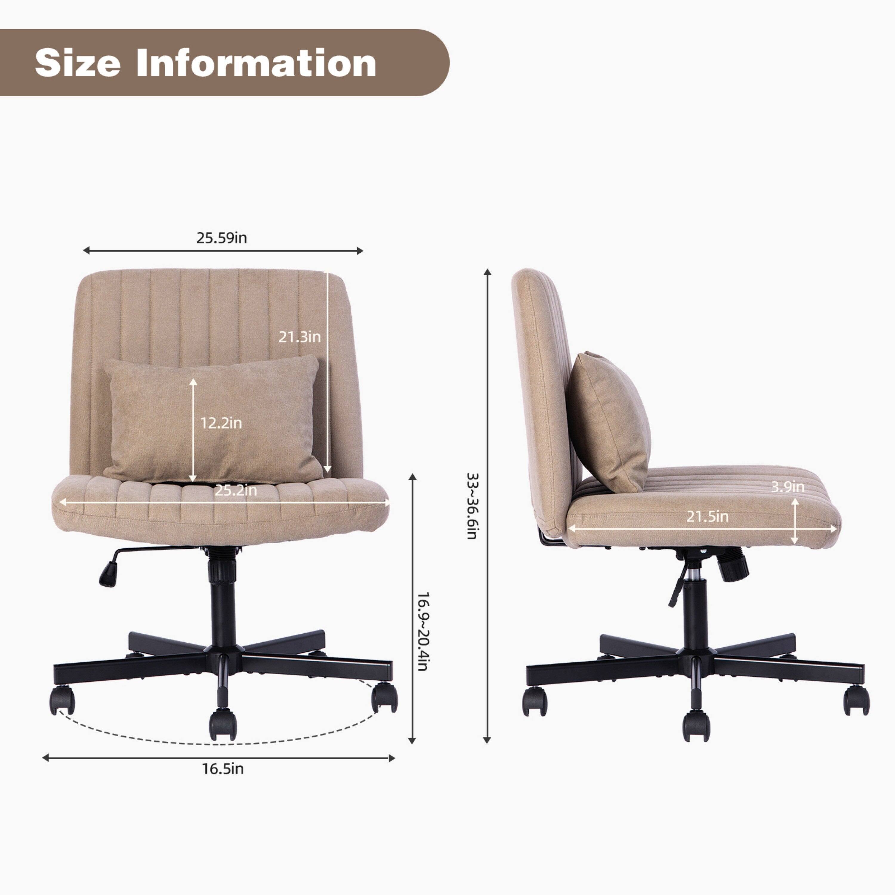Size Information  
25.59in  
21.3in  
12.2in  
25.2in  
16.9-20.4in  
33~36.6in  
21.5in  
3.9in  
16.5in