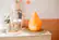 Alt View 15. CRANE - 1 Gal. Drop Ultrasonic Cool Mist Humidifier - Orange.