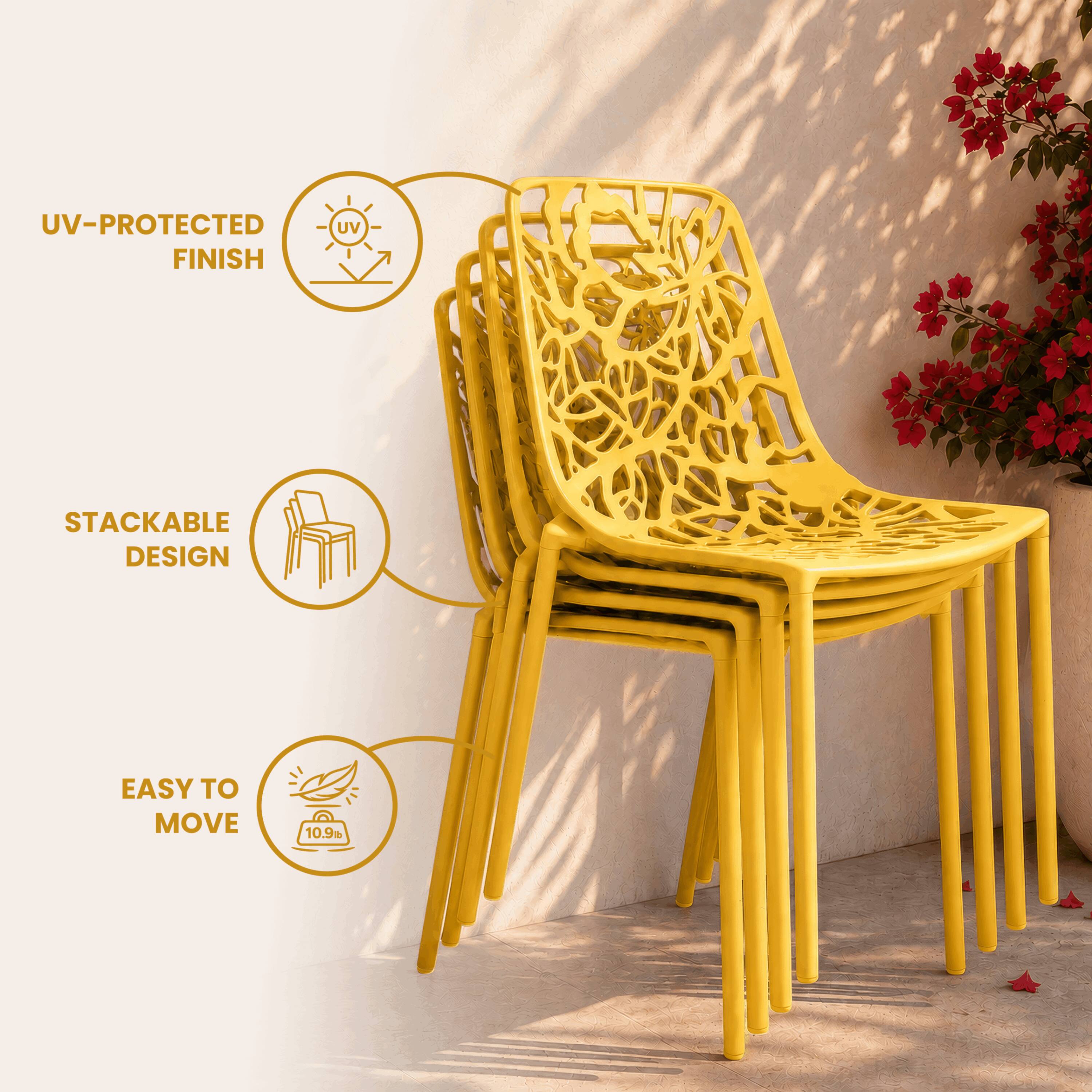 UV-Protected Finish  
Stackable Design  
Easy to Move  
10.9 kg