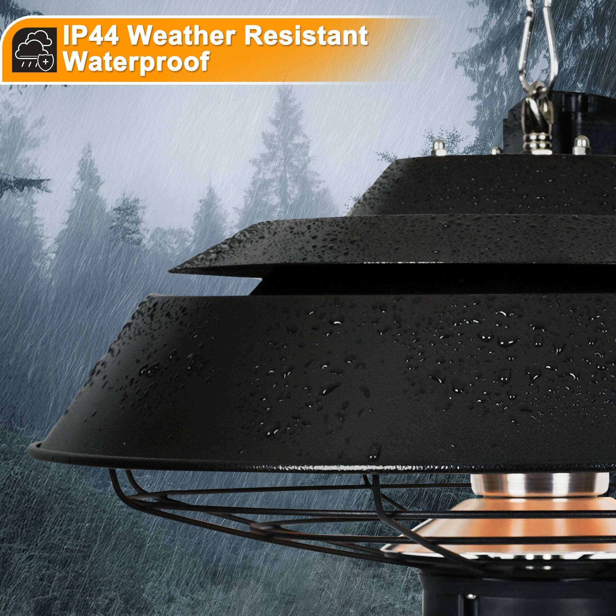 IP44 Weather Resistant Waterproof