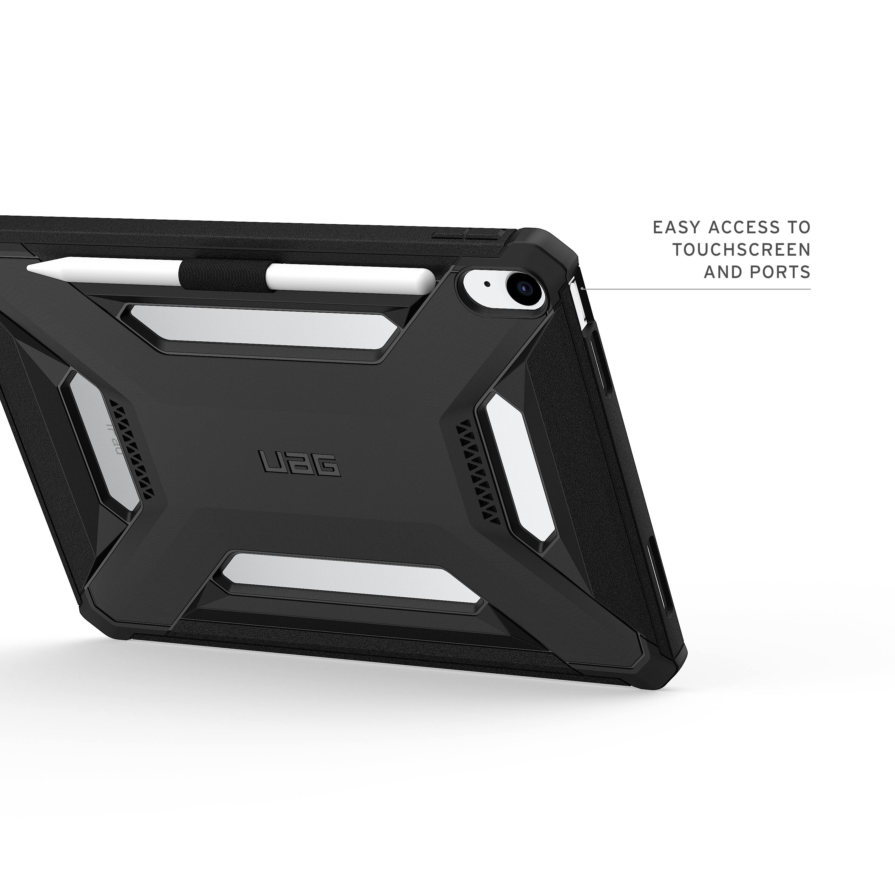 EASY ACCESS TO TOUCHSCREEN AND PORTS

UAG