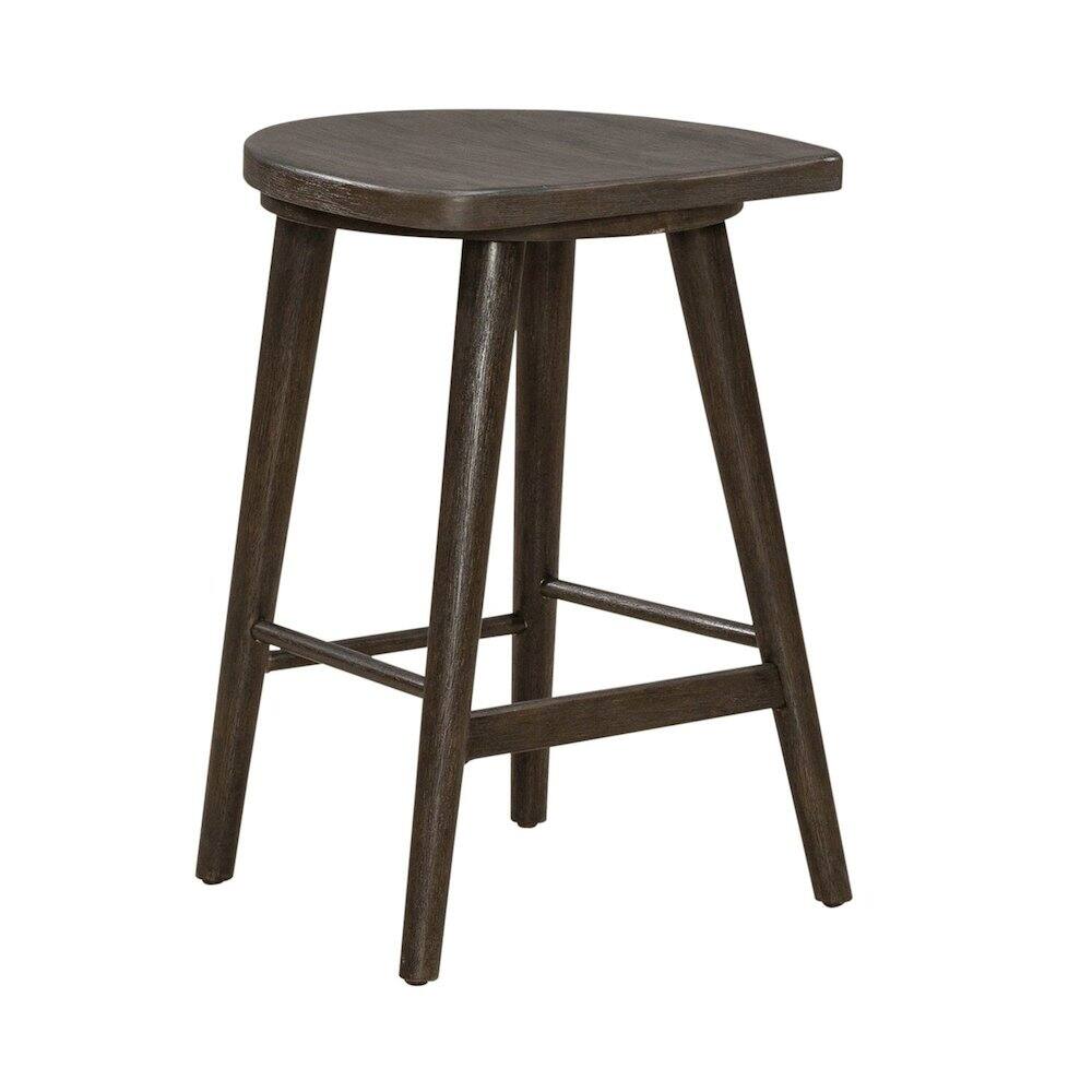 Alt View 2. Liberty Furniture Industries - City View Counter Height Wood Stool for Accent Seating - Coffee Bean - Coffee Bean.