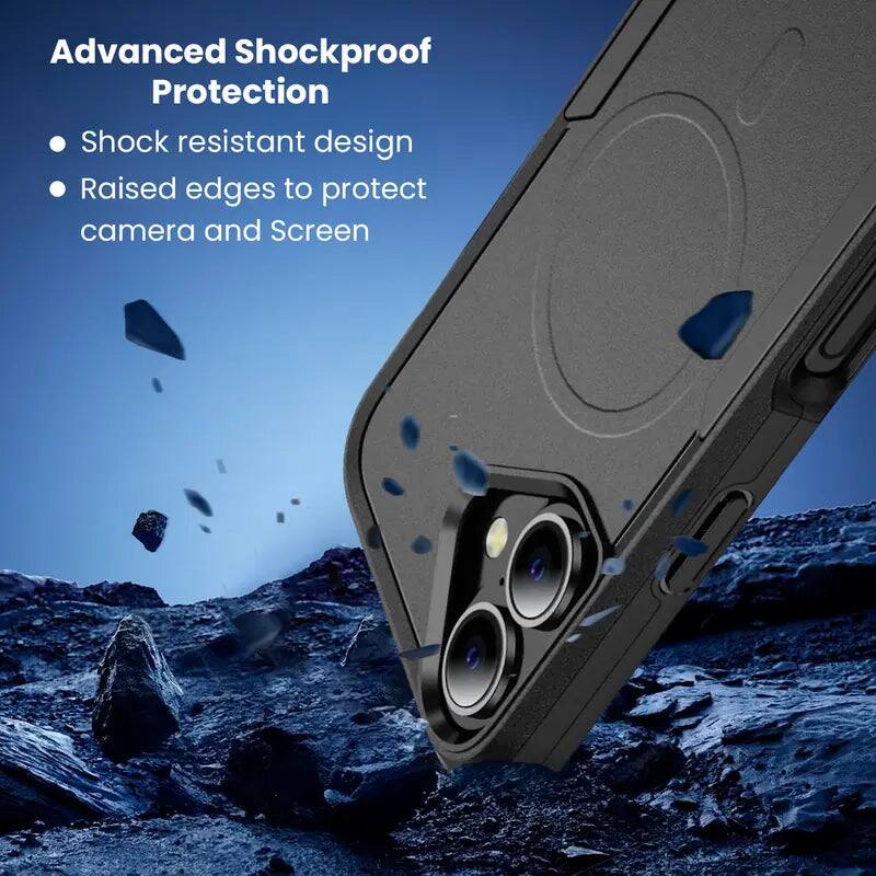 Advanced Shockproof Protection  
- Shock resistant design  
- Raised edges to protect camera and screen