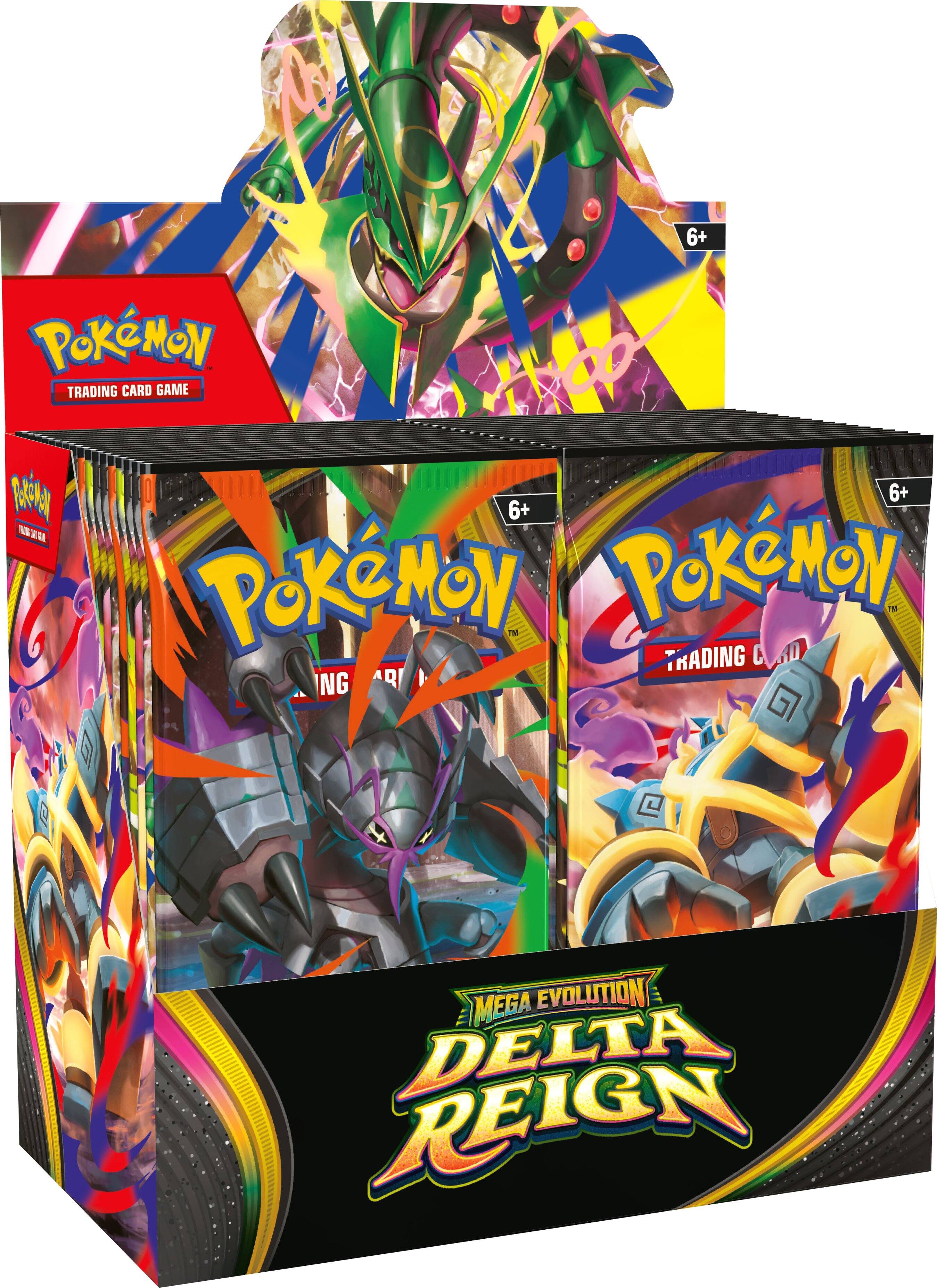 6+  
Pokémon Trading Card Game  
Mega Evolution Delta Reign