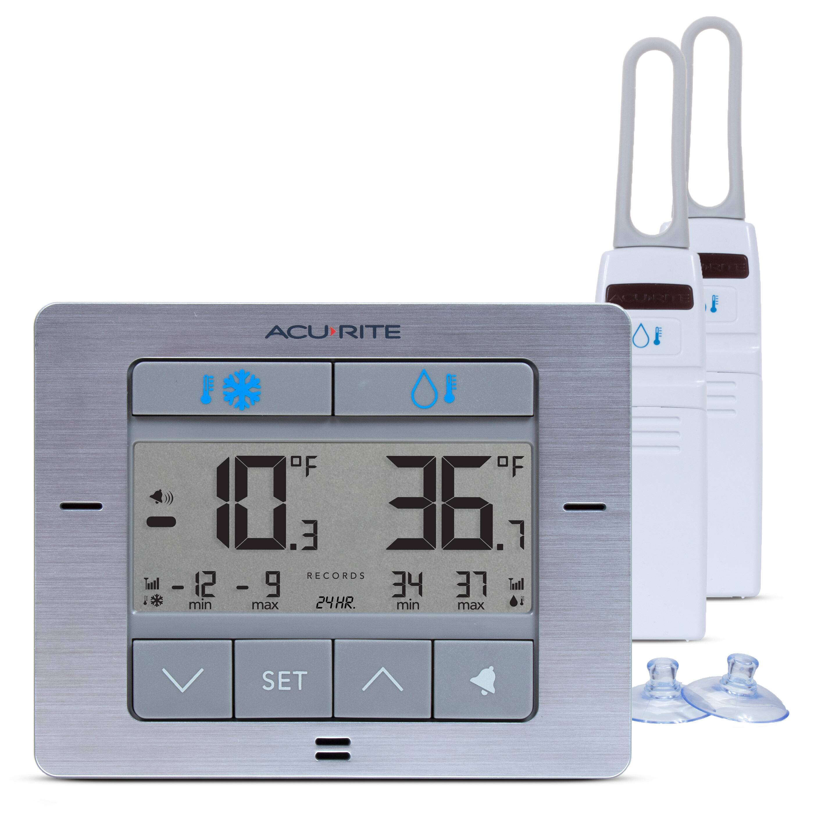 ACURITE

10.3°F 36.7°F

-12 -9 RECORDS 34 37

min max 24HR. min max

SET