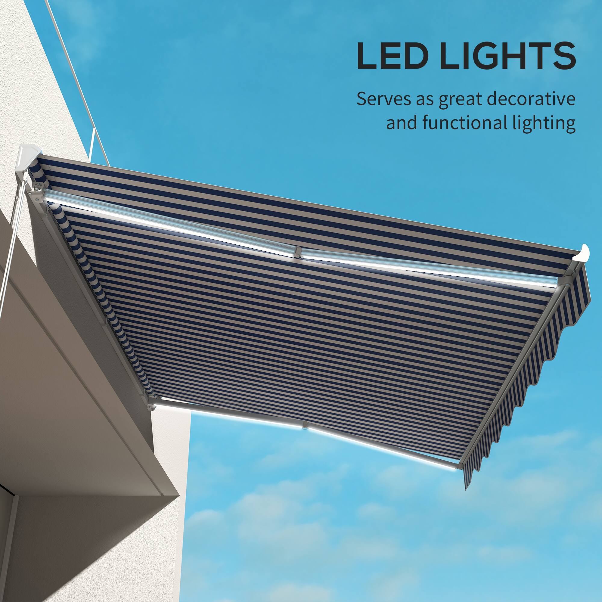 LED LIGHTS
Serves as great decorative and functional lighting