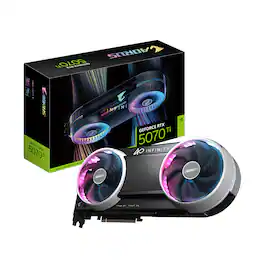GIGABYTE - AORUS GeForce RTX 5070 Ti INFINITY 16G PCIe 5.0 Graphics Card - Black