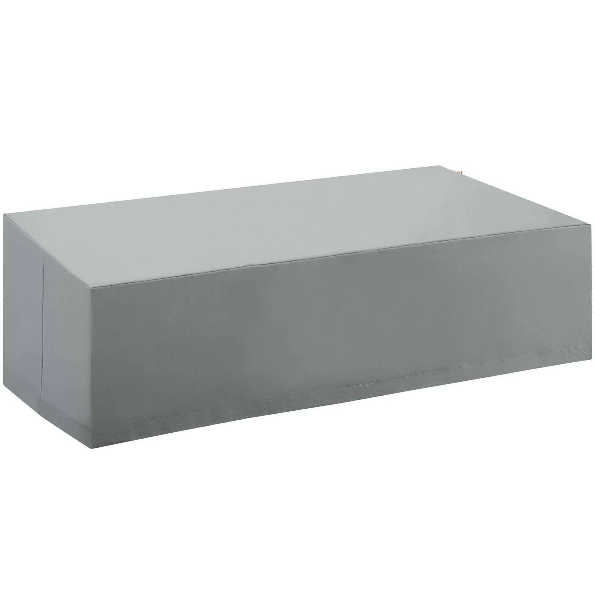 Front. Modway - Immerse Convene / Sojourn / Summon Loveseat and Varied Use Outdoor Patio Furniture Cover by Modway - Gray.