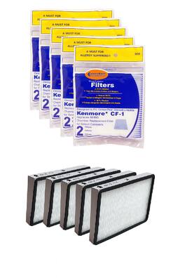 EnviroCare - 10 CF-1 and 5 EF-1 Filter Combo Kit for Kenmore