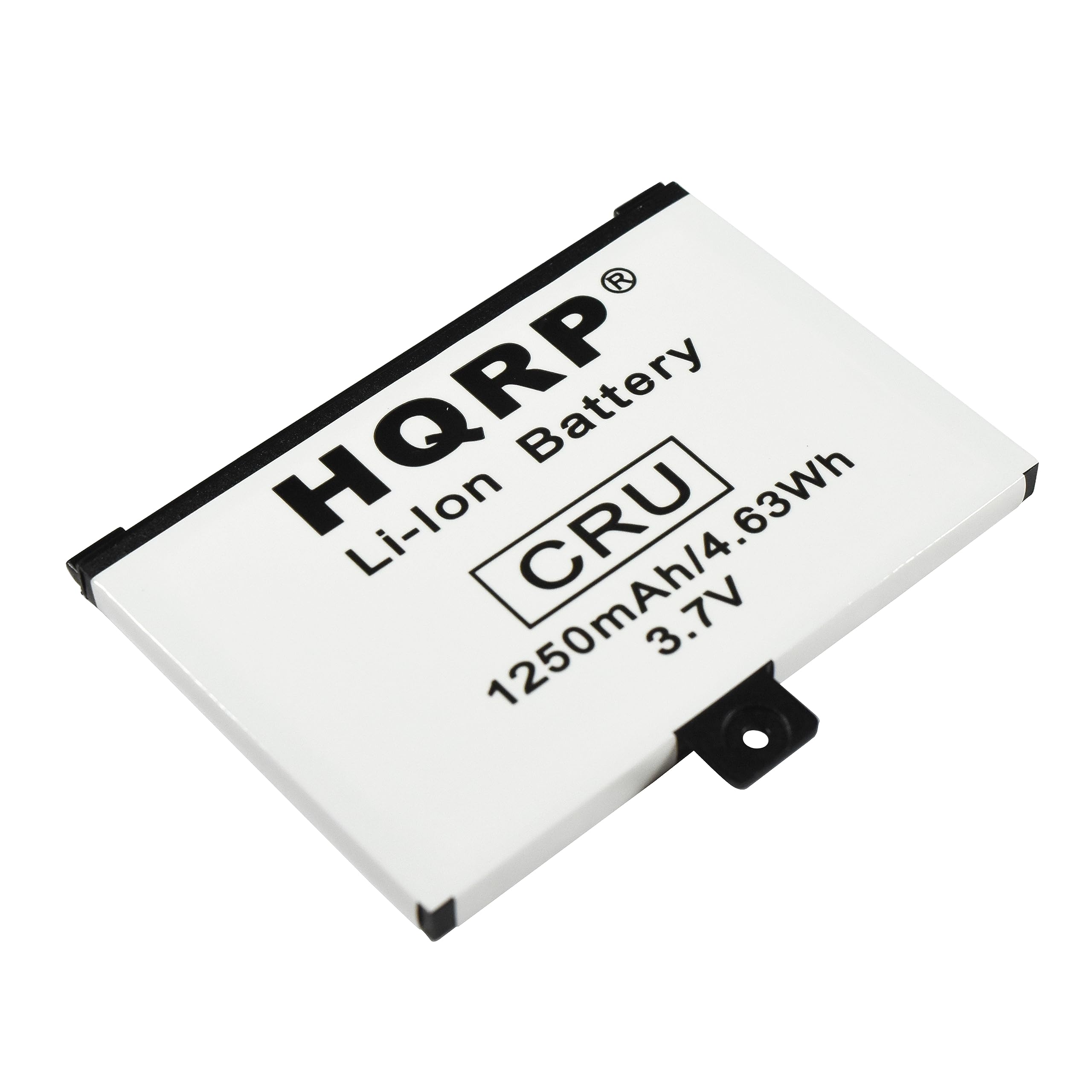 HQRP Li-ion Battery CRU  
1250mAh/4.63Wh 3.7V