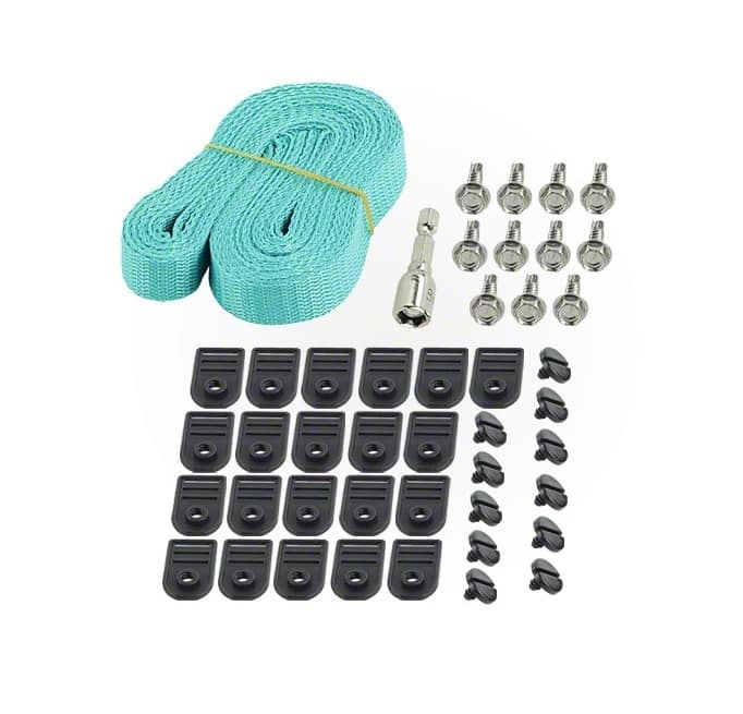 Swim Central - 60-Inch HydroTools Universal Strap Kit for Solar Blanket Reel Systems - Green