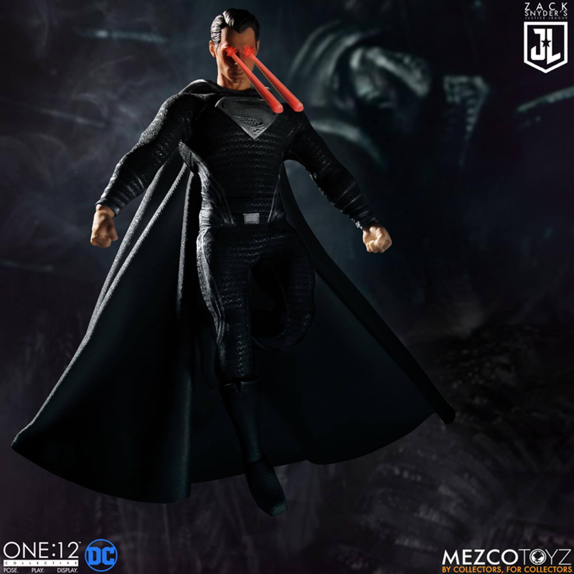 Zack Snyder's JL One:12 DC Collectibles. Pose Play. Display. MezcoToyz by Collectors, for Collectors