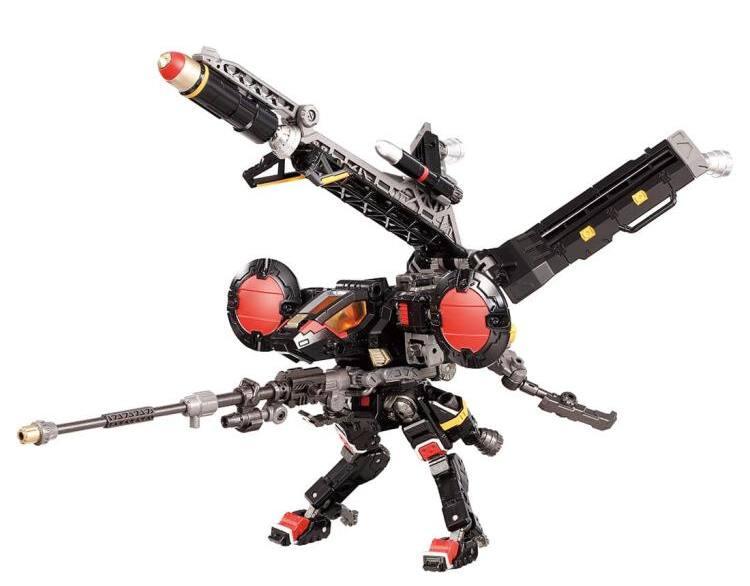 Alt View 7. Transformers - TM-15 Tactical Mover Hawk Versaulter Orbithopter Unit Dark Version | Diaclone Reboot.