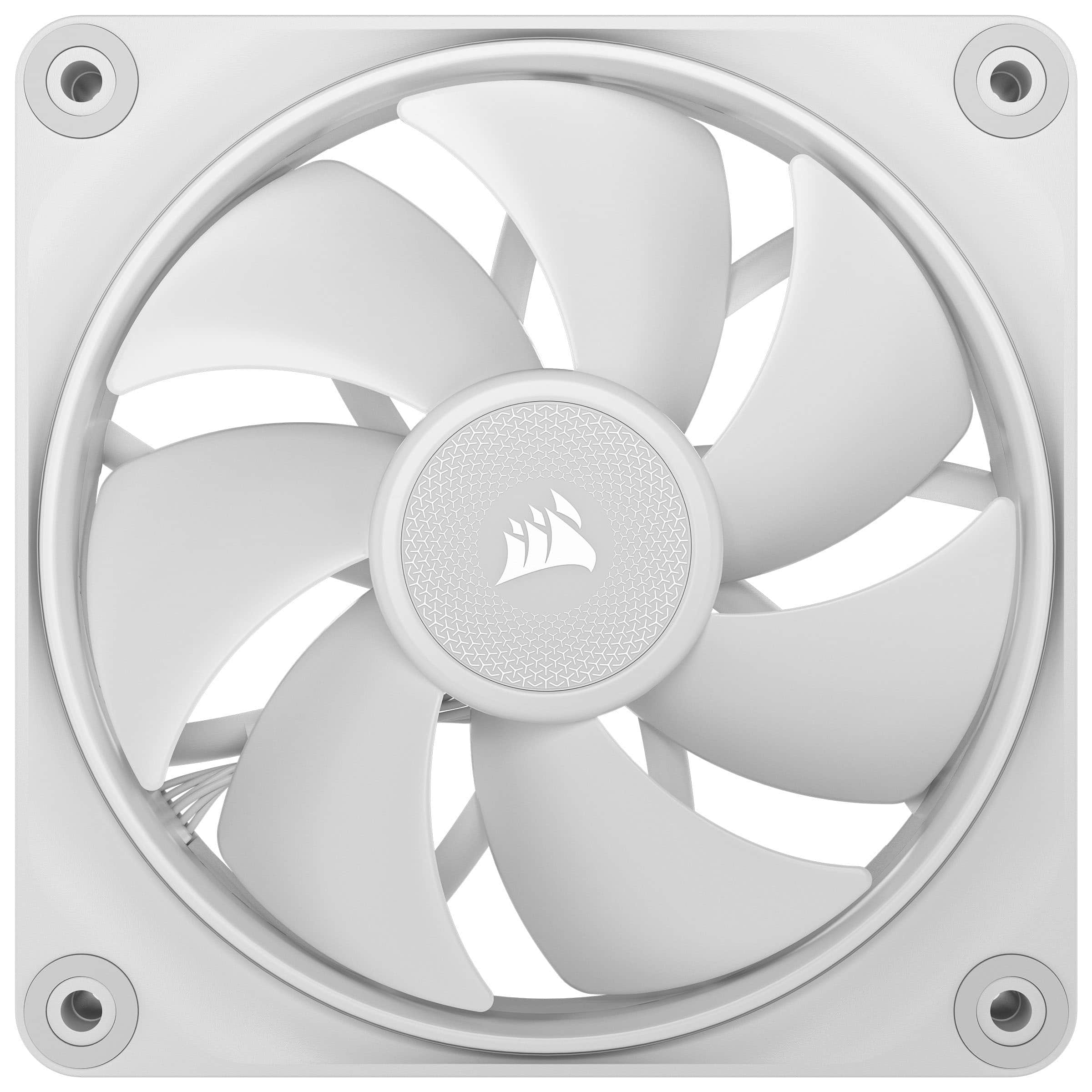 Alt View 20. CORSAIR - iCUE LINK LX120 RGB 120mm PWM Fan Expansion - White.