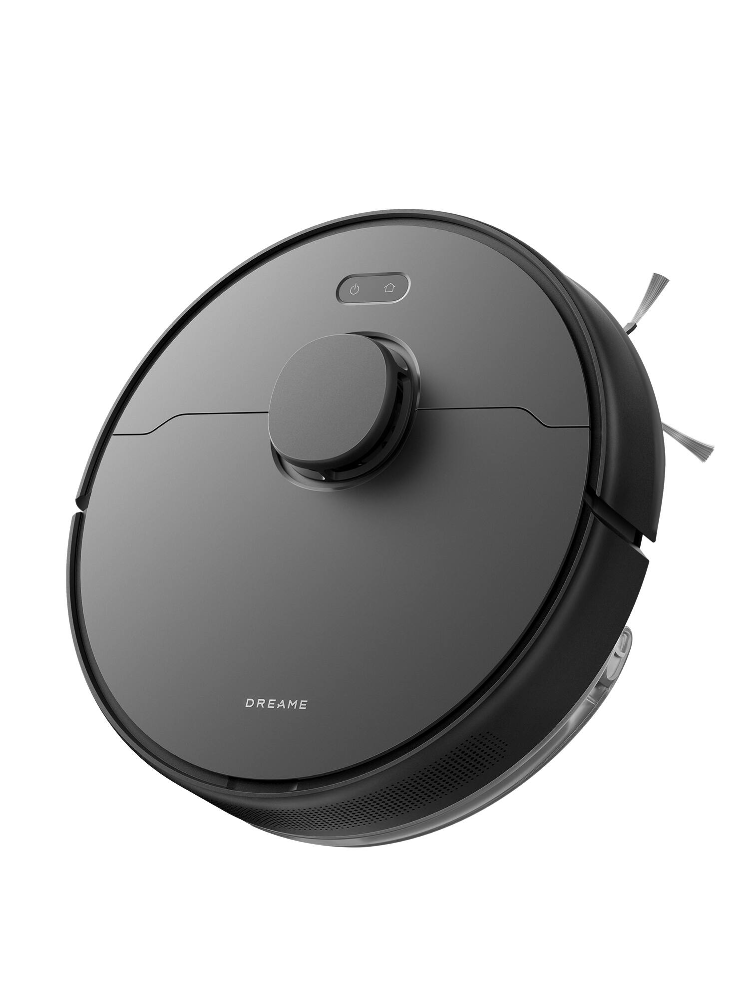 Angle. Dreame - D9 Max Gen 2 Robot Vacuum and Mop Combo, LDS Navigation, 6000Pa Strong Suction Power, 240mins Runtime, 2-in-1 Sweep and - BLACK.