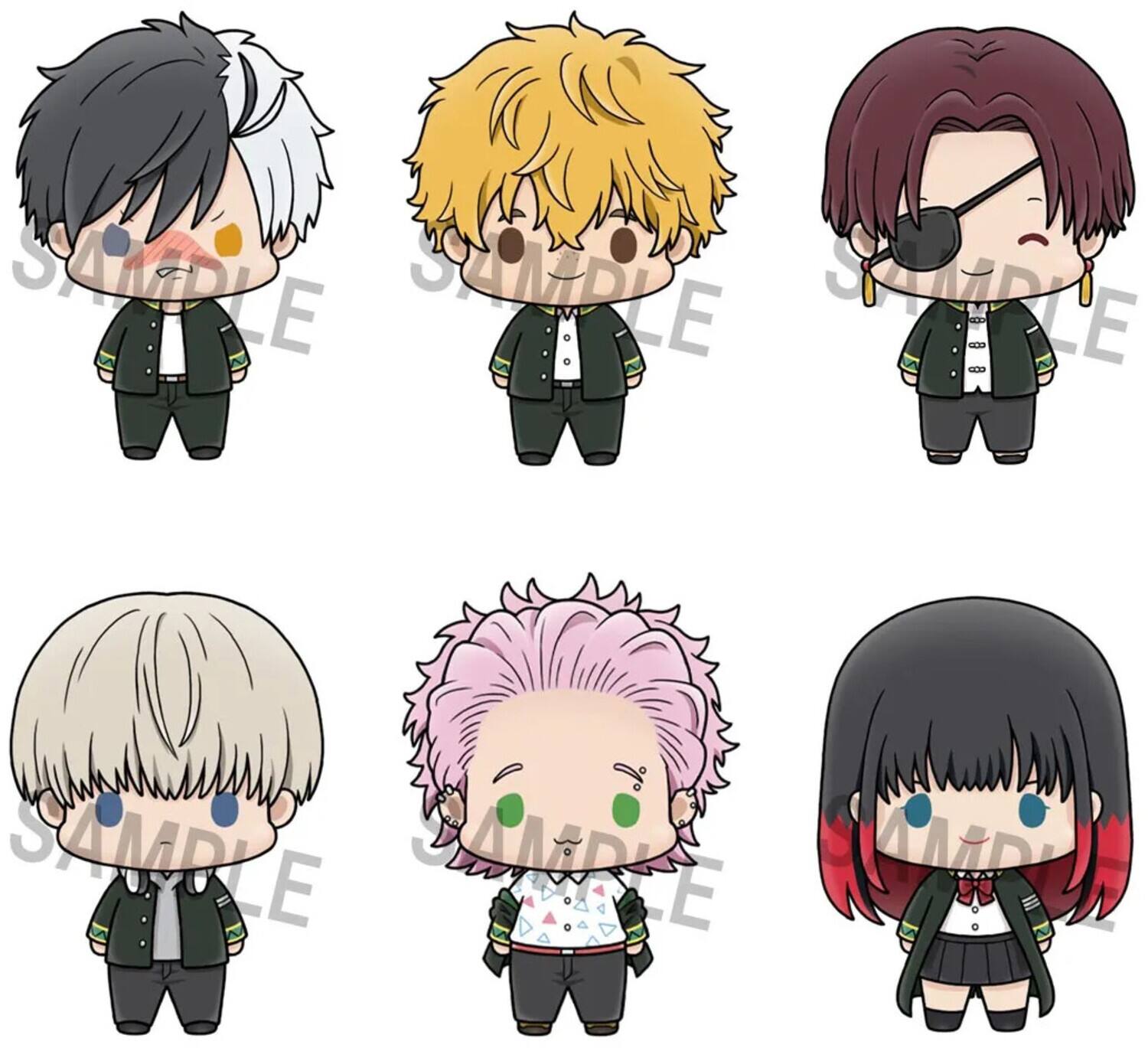 Bandai - Megahouse WIND BREAKER Vol 2 (Box/6) Chokorin Mascot blindbox display - COLLECTIBLES - Multicolor