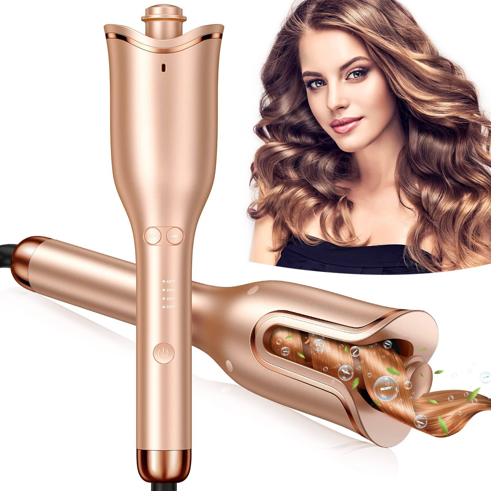 Reds Spade Automatic Curling Iron Professional Hair Curler With Wand ...