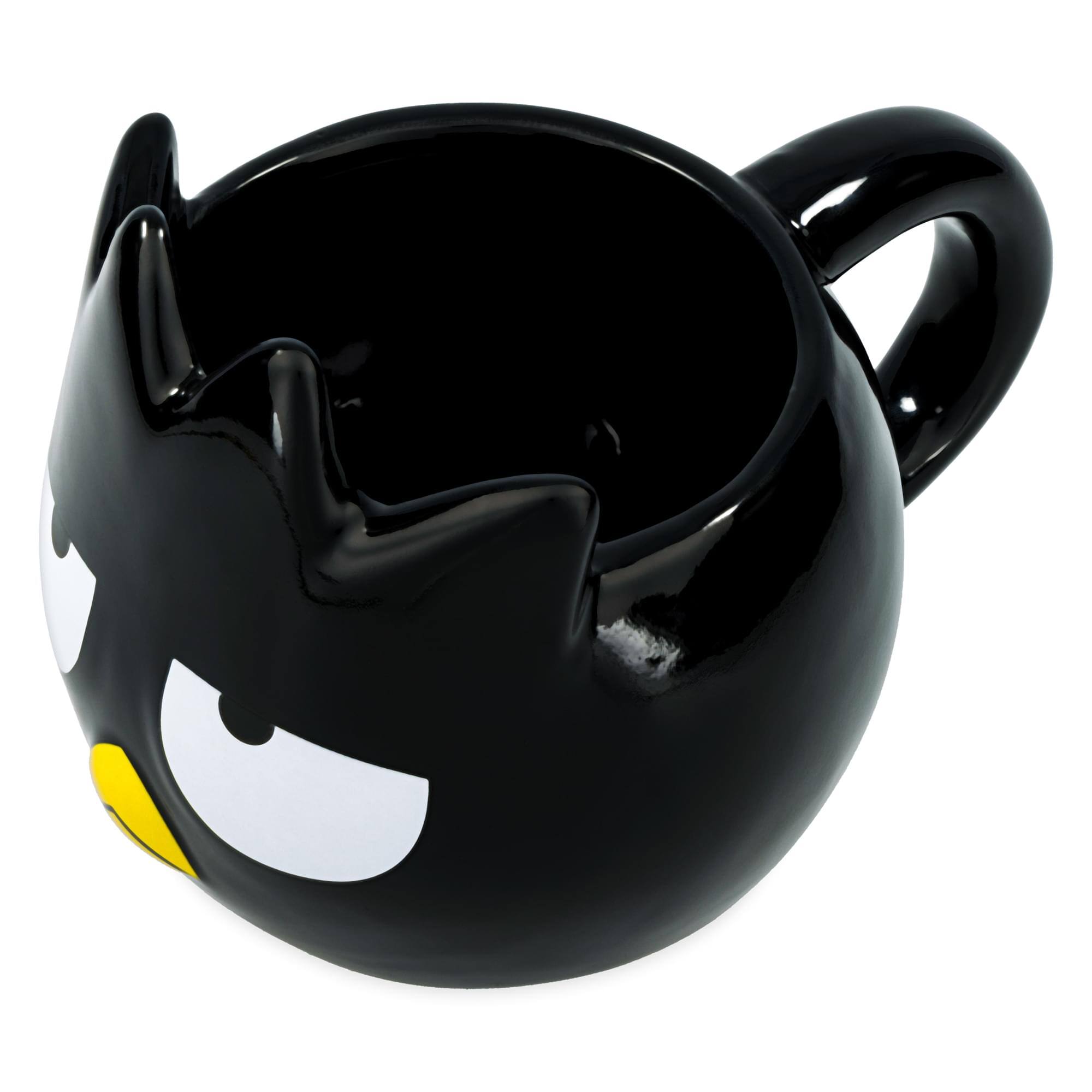 Alt View 10. Silver Buffalo - Sanrio Badtz-Maru Sculpted Ceramic Mug | Holds 20 Ounces - Black.
