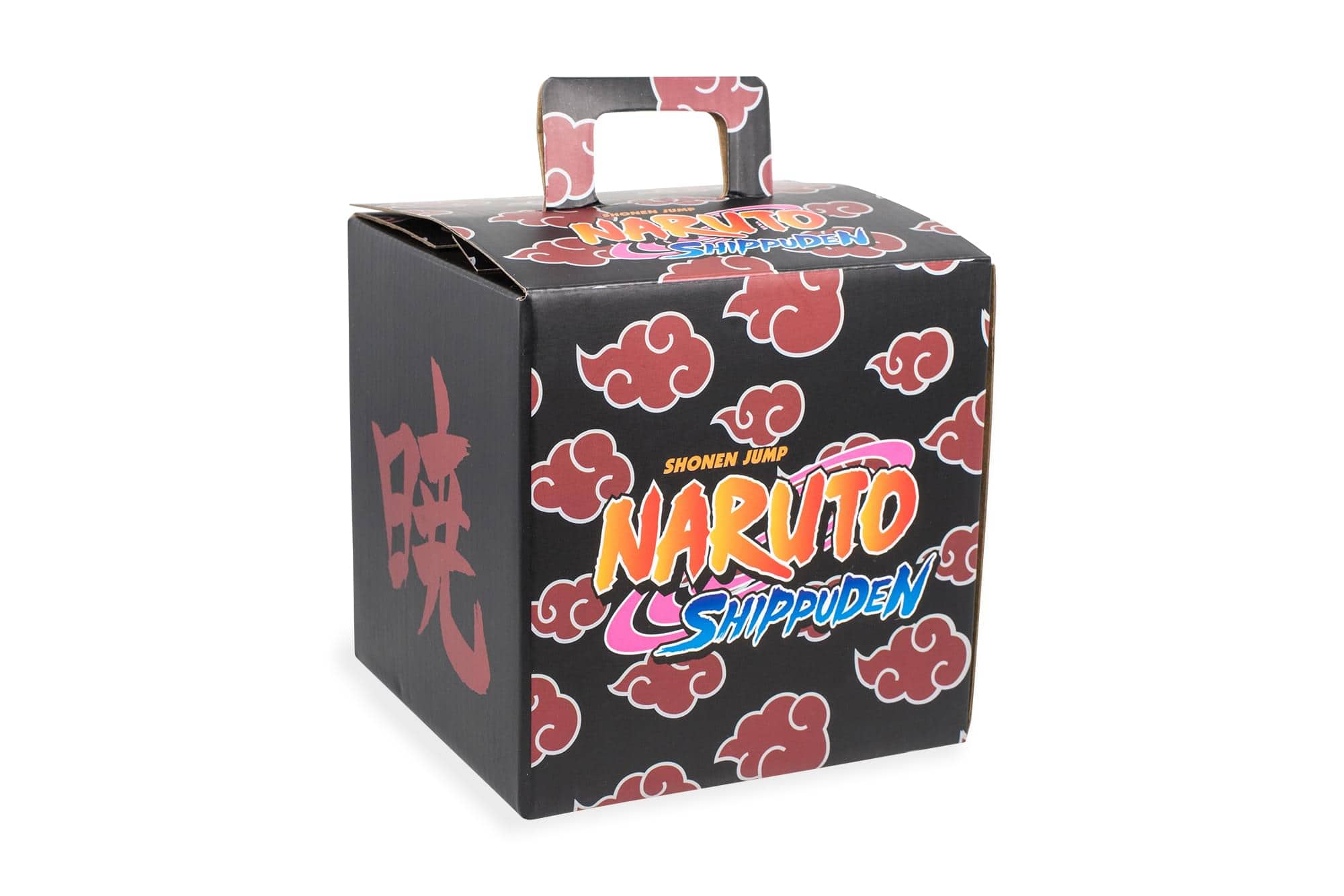 Just Funky - Naruto Shippuden Akatsuki Collector Looksee Box | Includes 5 Themed Collectibles - Red
