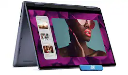 Dell - Upgraded - Inspiron 14 - 14" FHD+ 2-in-1 Touchscreen Laptop - AMD Ryzen 5 8640HS 2023 - 16GB Memory - 512GB Storage - Win 11Pro - Midnight Blue