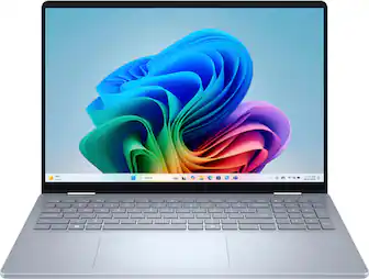 Dell - Plus - 16" 2K 2-in-1 Touchscreen Laptop - Intel Core Ultra 7 256V 2024 - 16GB Memory - 1TB Storage - Copilot+ PC - Ice Blue