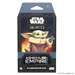 Asmodee - Star Wars: Unlimited Trading Card Game - Ashes of the Empire Booster Pack