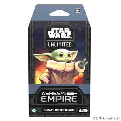 12+ STAR WARS™ UNLIMITED: ASHES OF THE EMPIRE 16-CARD BOOSTER PACK