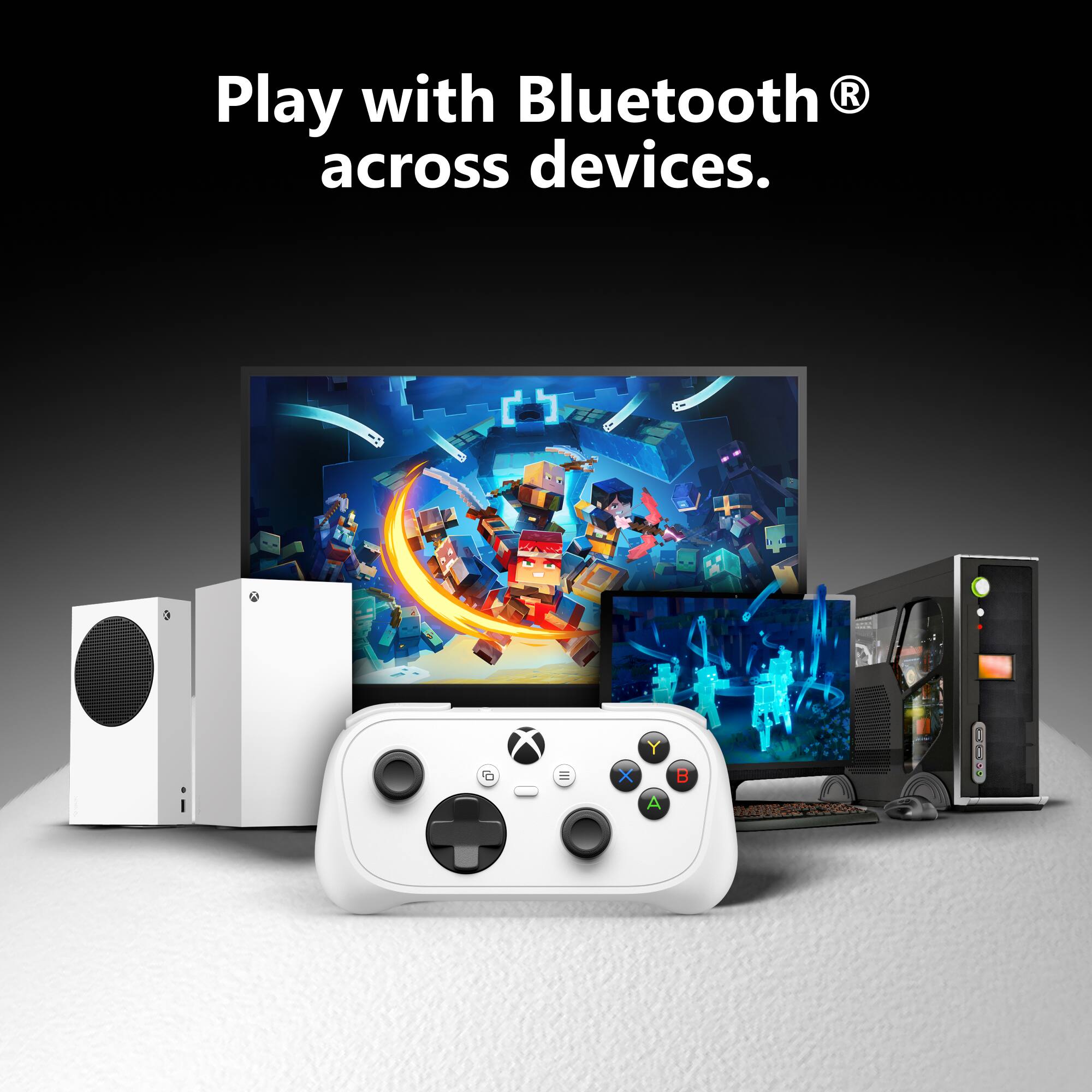 Play with Bluetooth® across devices.