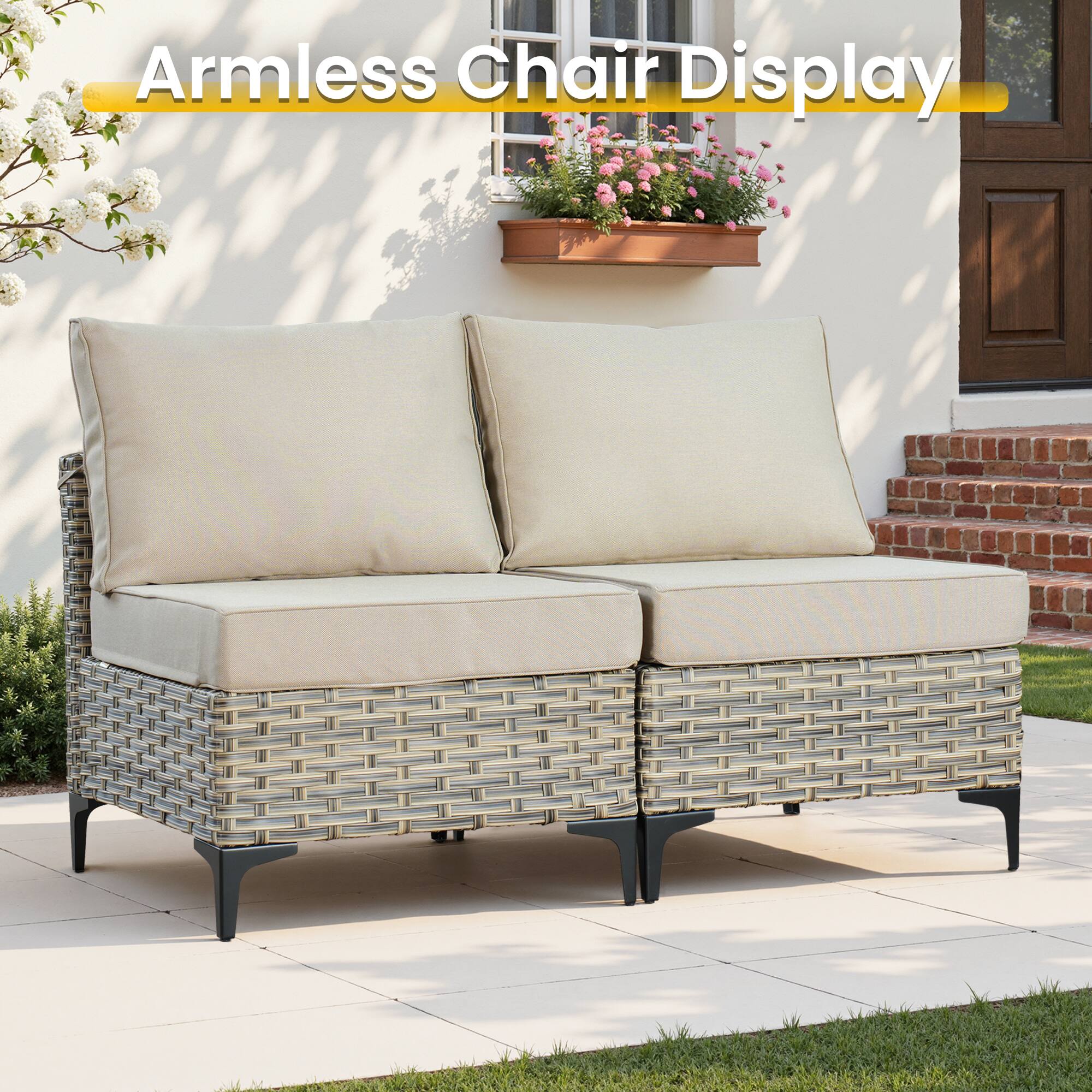 Armless Chair Display