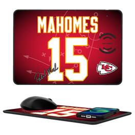 Keyscaper - Patrick Mahomes Kansas City Chiefs Wireless Charger and Mouse Pad - Black