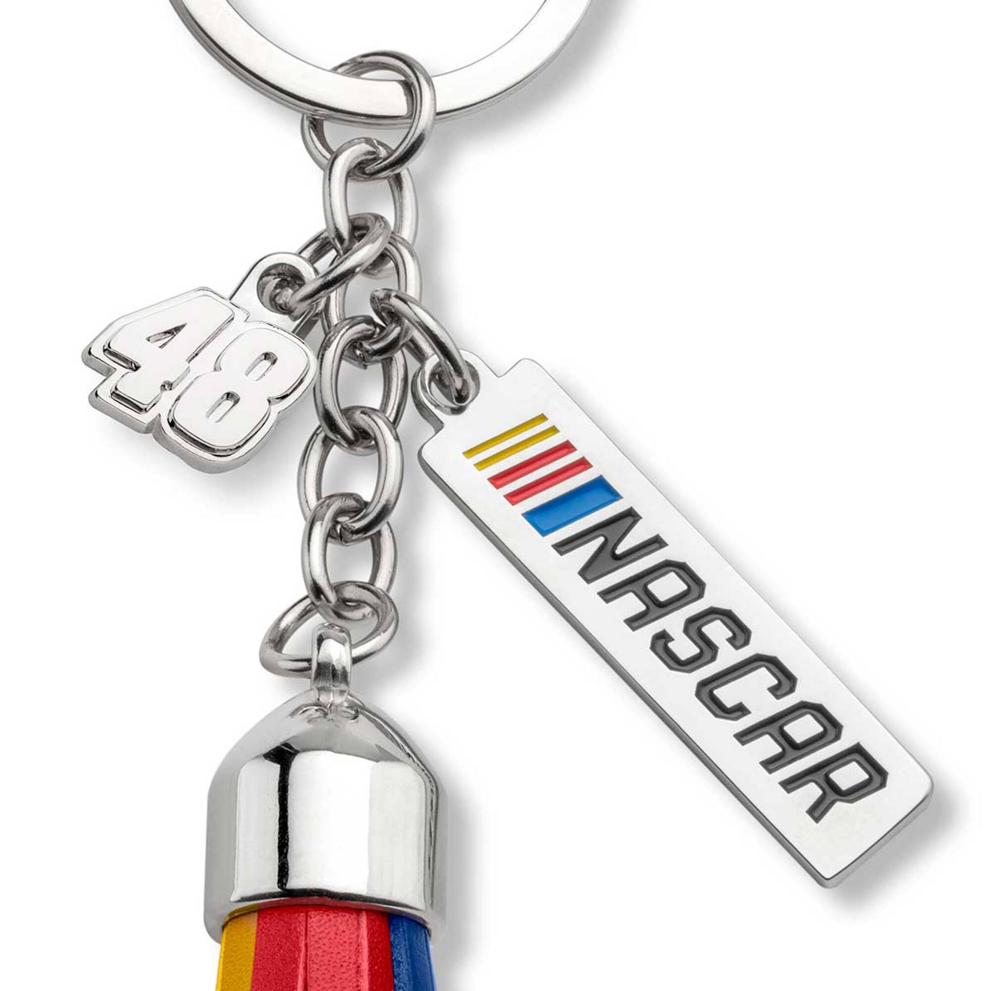 M. LaHart & Company Alex Bowman Tassel Key Fob Multicolor