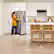 Alt View 8. Whirlpool - 33 in. Wide 21 cu. ft. Side-by-Side Refrigerator with LED Interior Lighting - Fingerprint Resistant Stainless Finish.
