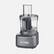 Alt View 1. Cuisinart - Elemental 8 Cup Food Processor - Gun Metal.
