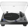 Front. Audio-Technica - Audio Technica AT-LP140XP-BK Turntable - Black.