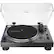 Front. Audio-Technica - Audio Technica AT-LP140XP-BK Turntable - Black.