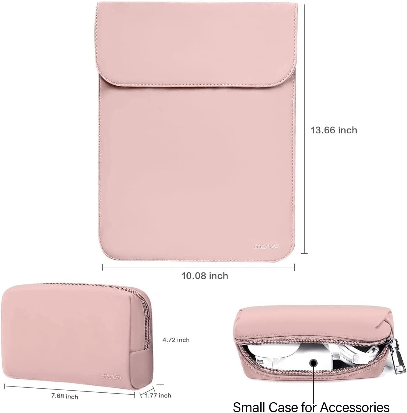 13.66 inch  
10.08 inch  
4.72 inch  
7.68 inch  
1.77 inch  
Small Case for Accessories