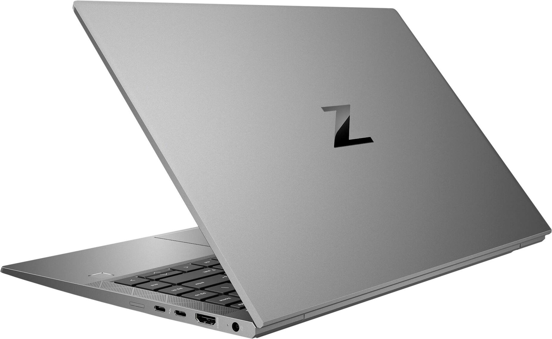 Back. HP - HP ZBook Firefly 14 G8 14" Refurbished Laptop - Intel Core i5-1145G7 with 16GB RAM - Intel Iris Xe Graphics - 256GB NVMe - Gray.