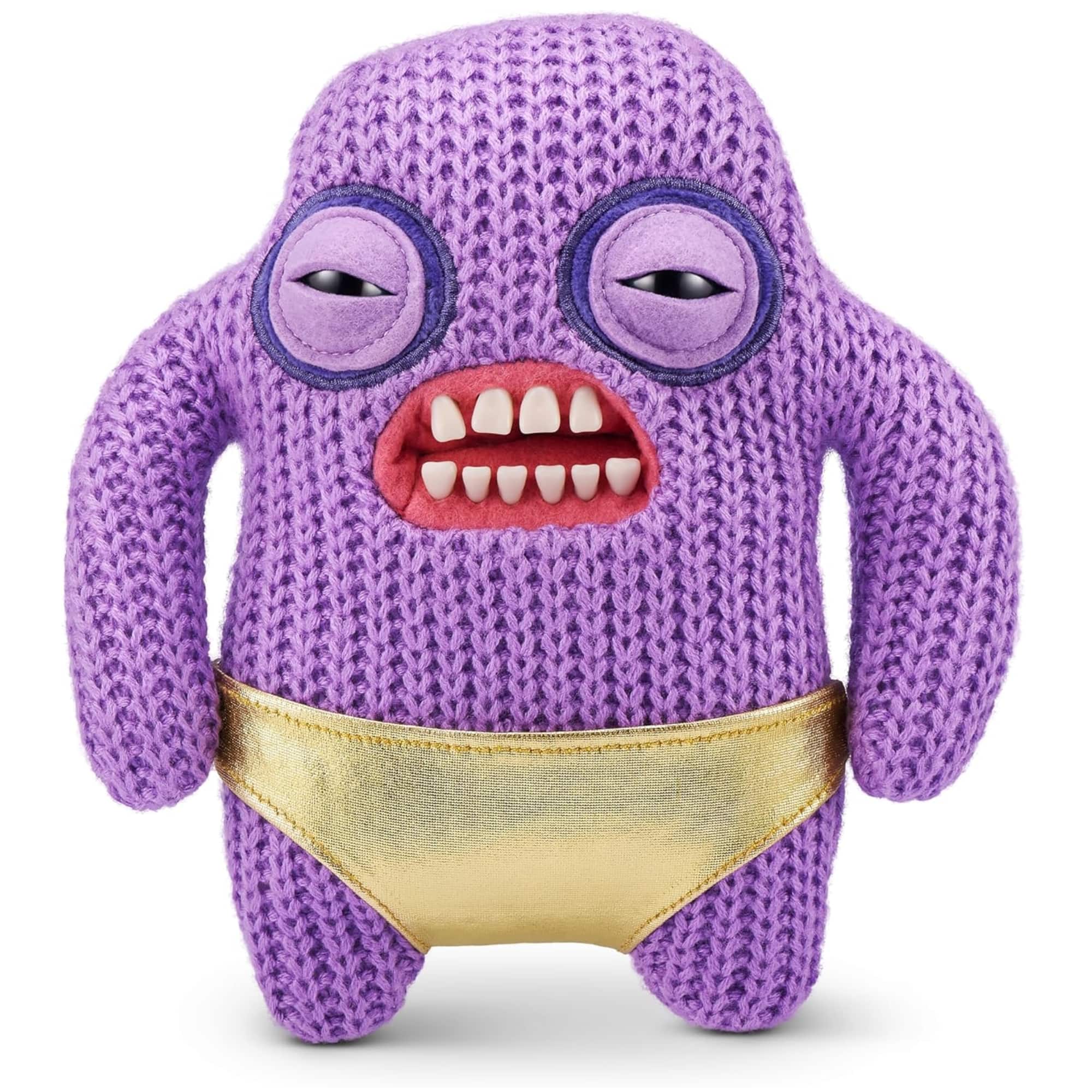 Fuggler - Gold Fuggs by ZURU Funny Ugly Monster, Plush, Collectible, Toy (Mr Needles - Pants) - Assorted Pre-Pack
