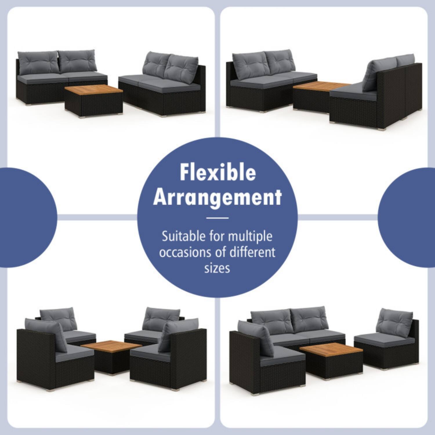 Flexible Arrangement  
Suitable for multiple occasions of different sizes