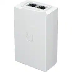 Front. Ubiquiti - Giga PoE 24v POE-24-30W-G-WH - White.