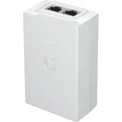 Front. Ubiquiti - Giga PoE 24v POE-24-30W-G-WH - White.