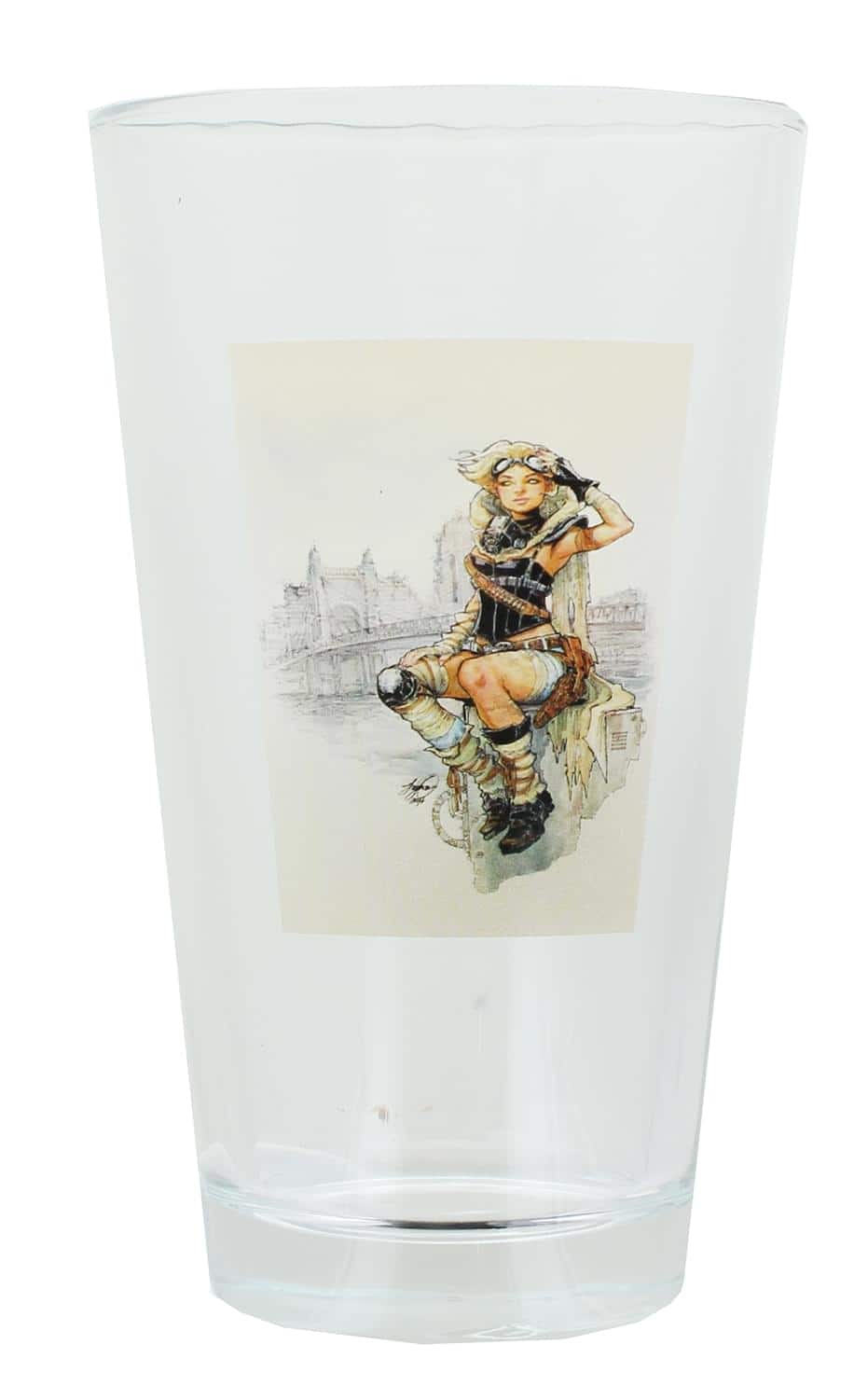 Toynk - Lola XOXO Print 16oz Pint Glass - Clear