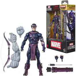 Hasbro - Dark Avengers - Marvel Legends - Hawkeye Action Figure with Build-A-Figure Piece - COLLECTIBLES - Multicolor