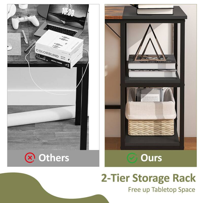10:39 Polarad... COLORBLIND - X Others Ours 2-Tier Storage Rack Free up Tabletop Space