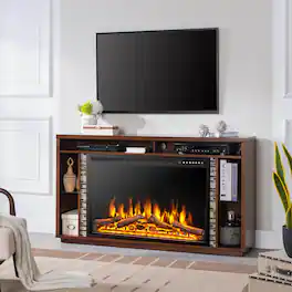 Boyel Living - 37 Inch Electric Fireplace Recessed with Adjustable Flames