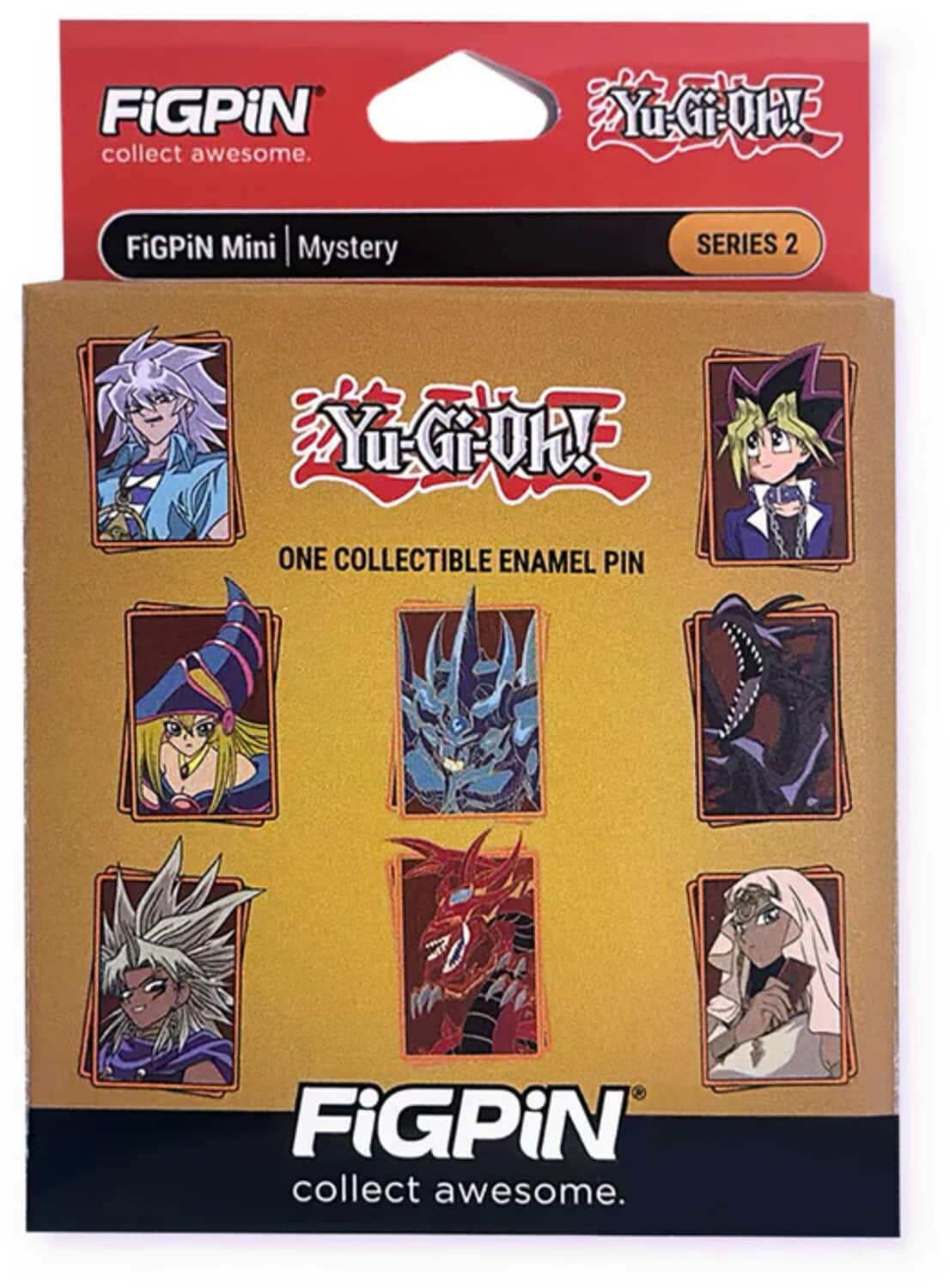 PopMarket - FiGPiN - Mystery Mini Pin - Yu-Gi-oh! - Series 2 - 1 Pin - COLLECTABLES - Multicolor