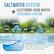 SALTWATER SYSTEM + ELECTRONIC HARD WATER TREATMENT SYSTEM
INTEX Natural Chlorine Saltwater System + Electronic Hard Water Treatment System
Saltwater system provides excellent water sanitation, while the water conditioner system reduces calcium buildup.