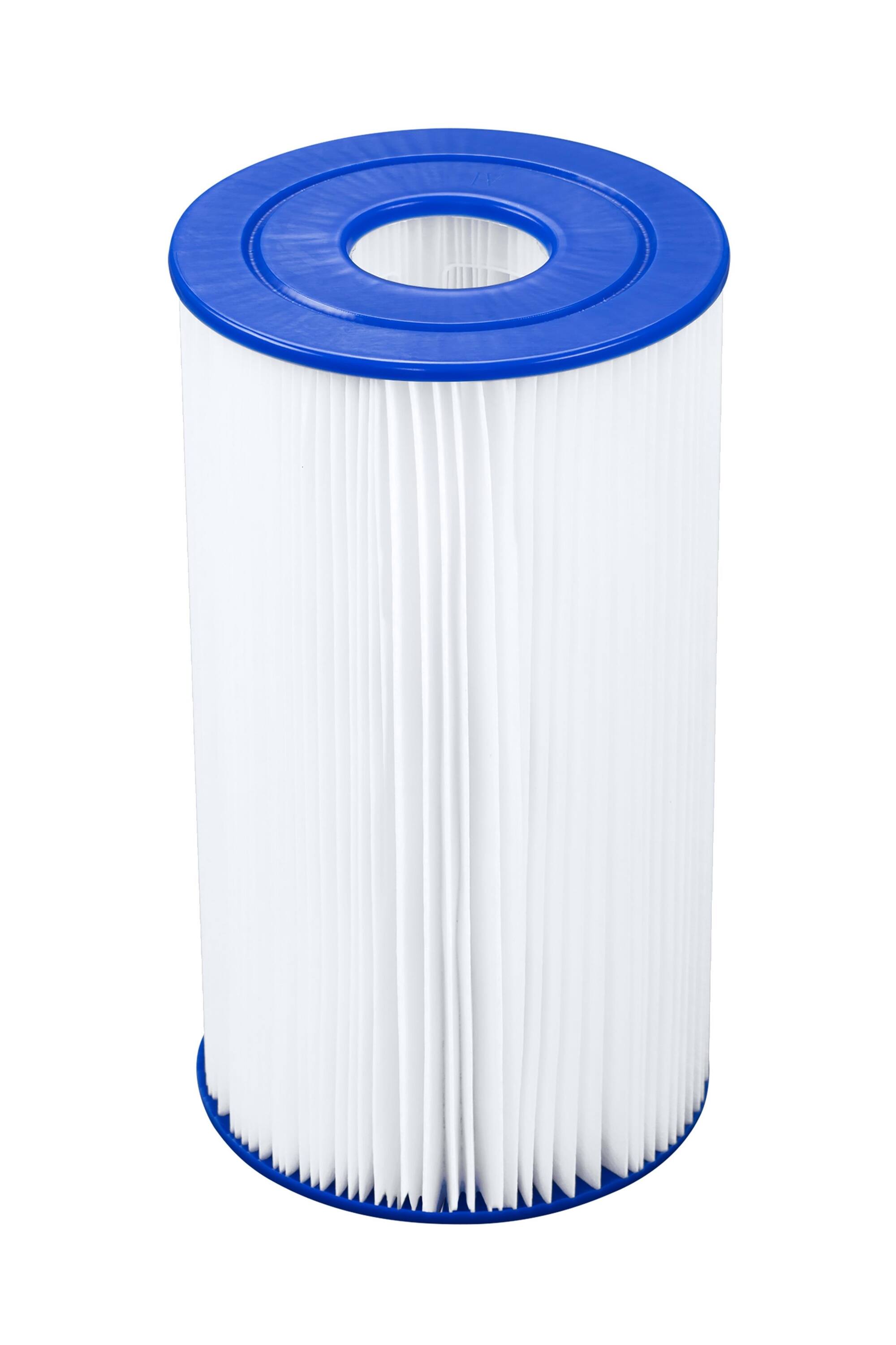 Front. Bestway - Bestway Flowclear Type IV and B Filter Pump Replacement Cartridge for Pools.