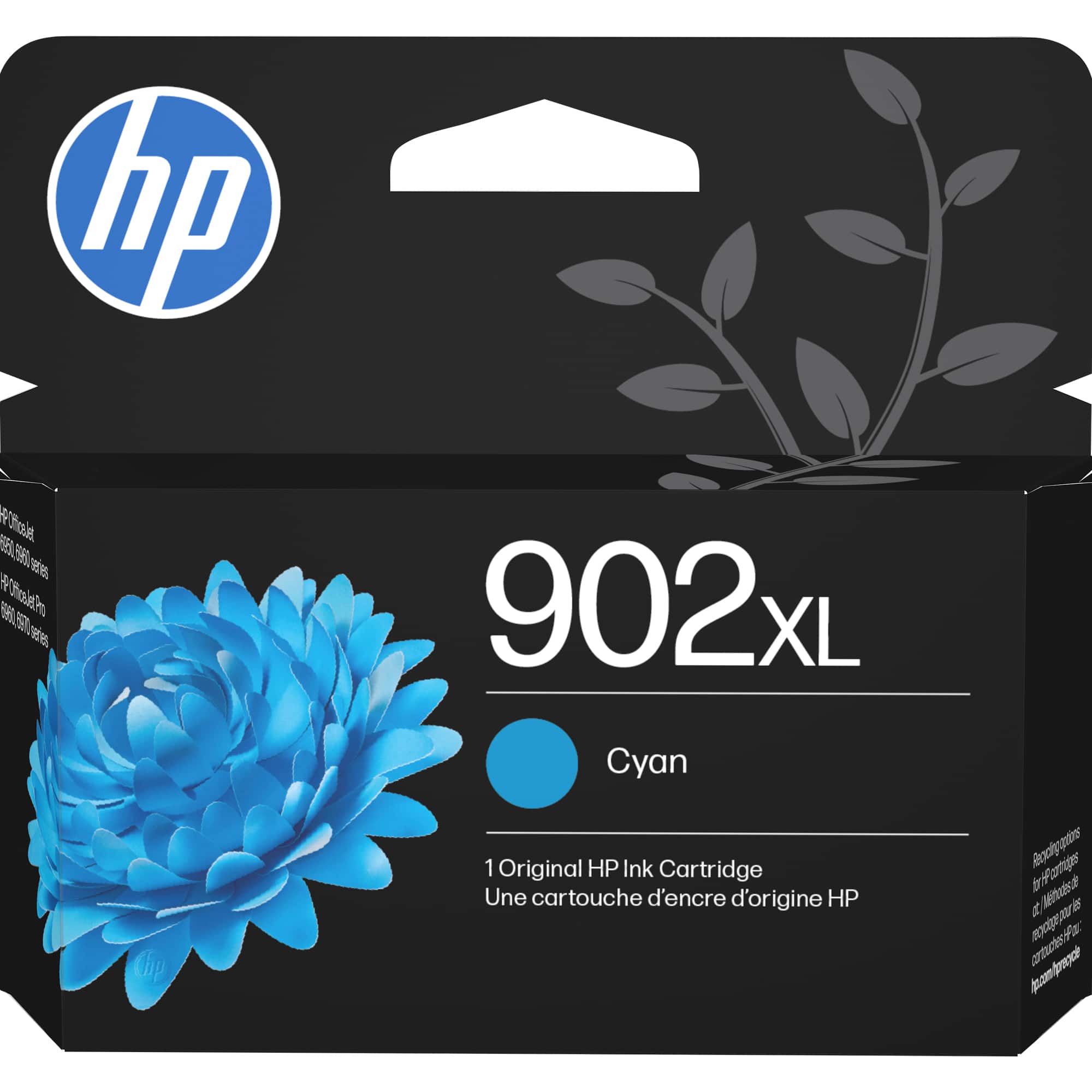 HP - 902XL High-Yield Ink Cartridge - Cyan
