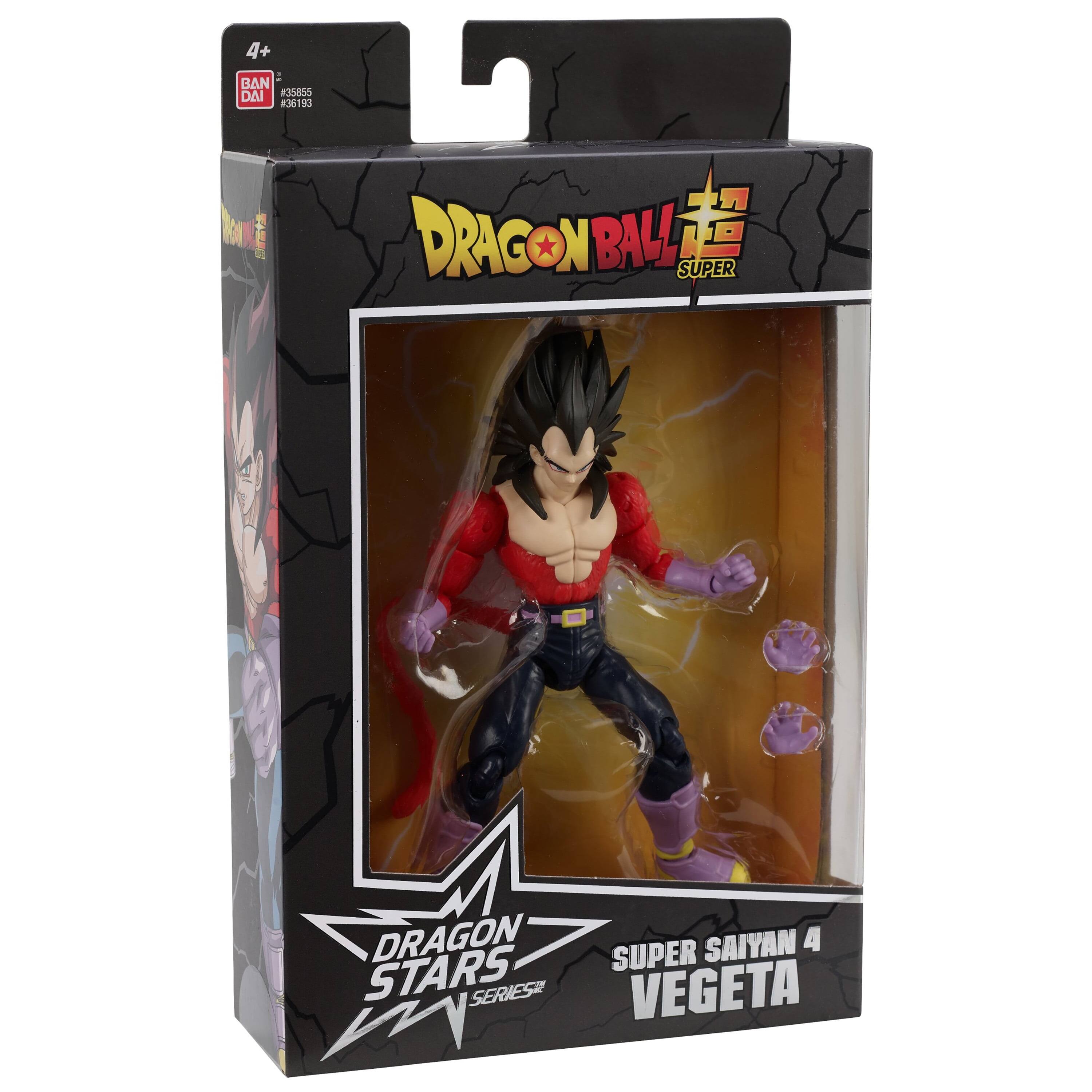4+ 1 BANDAI #36153 DRAGON BALL SUPER DRAGON STARS SERIES SUPER SAIYAN 4 VEGETA
